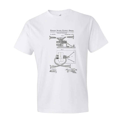 Alexander Bell Telephone Patent T Shirt - Patent Shirt, Steampunk tshirt, Geek t-shirt, Phone Patent, Telephone t-shirt, Vintage Telephone