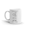 Steinway Grand Piano Patent Mug - Patent Mug, Musician Mug, Music Art, Steinway Mug, Piano Mug, Musician Gift