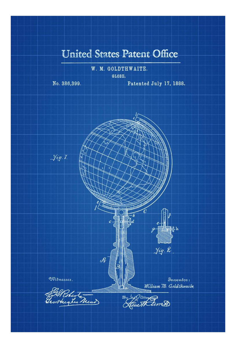 world-globe-patent-1888-patent
