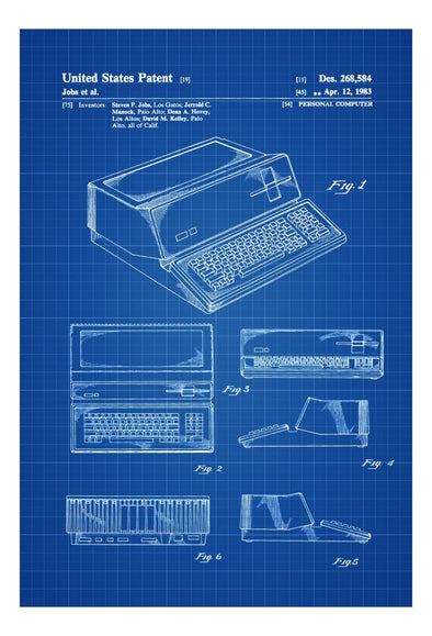 Apple Computer Patent - Patent Print, Wall Decor, Computer Decor, Vintage Computer, Old Computer, Apple Patent, Steve Jobs Patent mws_apo_generated mypatentprints Parchment #MWS Options 1136978414 