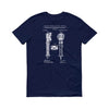 1886 Telephone Patent T Shirt - Patent Shirt, Steampunk T-Shirt, Geek t-shirt, Phone Patent, Telephone T-Shirt, Vintage Telephone, Old Phone Shirts mypatentprints 