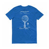 1888 World Globe Patent T-Shirt - Patent Shirt, Vintage Globe, Old Patent T-shirt, Vintage Map, Geography T-Shirt, World Map Shirt Shirts mypatentprints 3XL Black 