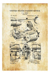 1898 Revolver Patent - Patent Print, Gun Art, Firearm Art, Western Art, Gun Patent, Firearm Patent, Law Enforcement Gift, Revolver Poster Art Prints mypatentprints 