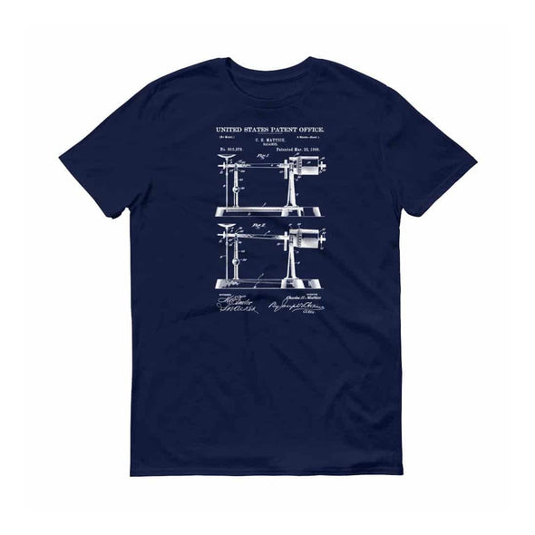 1898 Weight Scale Patent T-Shirt - Patent Shirt, Vintage Tool Shirt, Balance Shirt, Weighing, Instrument Patent, Balance Patent, Scale Shirt Shirts mypatentprints 