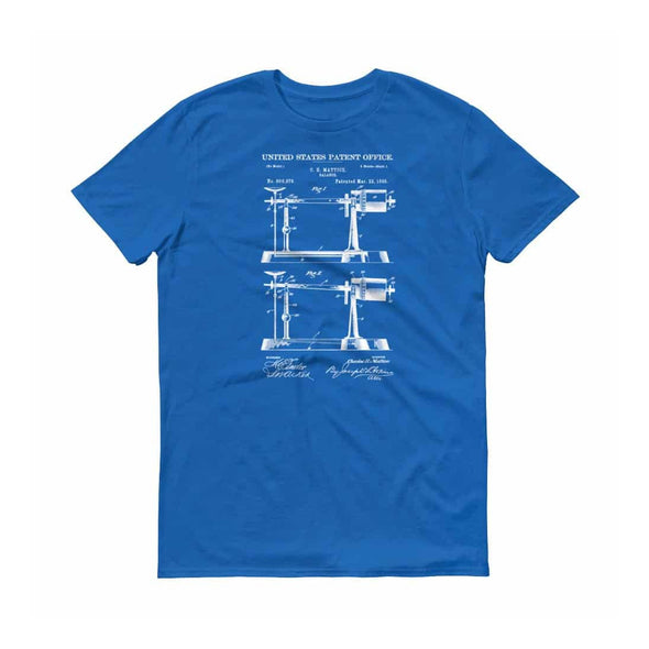 1898 Weight Scale Patent T-Shirt - Patent Shirt, Vintage Tool Shirt, Balance Shirt, Weighing, Instrument Patent, Balance Patent, Scale Shirt Shirts mypatentprints 