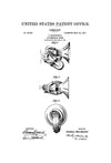 1907 Automobile Horn Patent - Patent Print, Wall Decor, Automobile Decor, Automobile Art, Car Patent, Auto Patent, Car Horn Patent Art Prints mypatentprints 