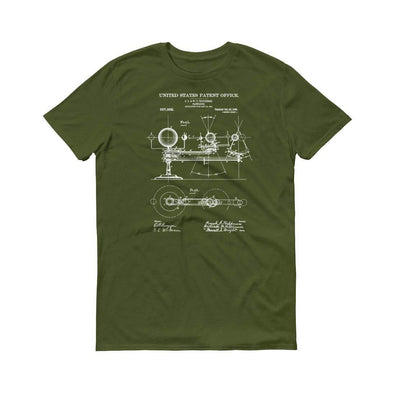 1909 Planetarium Patent T-Shirt - Patent Shirt, Vintage Planetarium , Old Patent Shirt, Planetarium T-Shirt, Astronomy T-Shirt, Solar System Shirts mypatentprints 3XL Black 