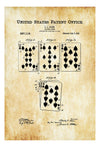 1909 Playing Cards Patent - Game Room Art, Vintage Games, Card Game Patent, Patent Print, Game Room Decor, Game Night, Board Game Patent Art Prints mypatentprints 10X15 Parchment 