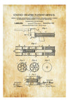 1917 Smith and Wesson Revolver Patent - Gun Patent, Patent Print, Gun Art, Firearm Art, Revolver, Gun Enthusiast, Antique Gun, Gun Lover, Art Prints mypatentprints 10X15 Parchment 
