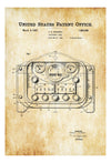 1927 Automobile Instrument Panel Patent - Patent Print, Wall Decor, Automobile Decor, Automobile Art, Car Patent, Auto Patent, Car Art Art Prints mypatentprints 