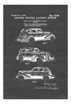 1934 LaSalle Automobile Patent - Patent Print, Wall Decor, Automobile Decor, Automobile Art, Classic Car, LaSalle Patent, GM Patent Art Prints mypatentprints 