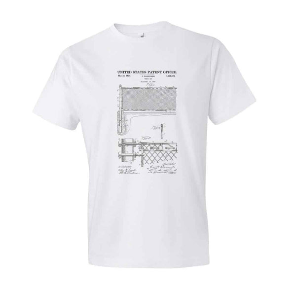 1934 Tennis Net Patent T-Shirt - Patent shirt, old patent t-shirt, Tennis t-shirt, Tennis Patent, Tennis Gift, Vintage Tennis