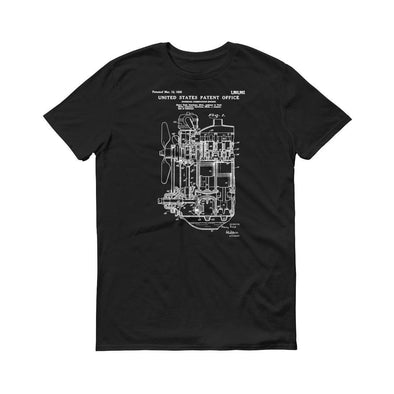 1935 Ford Internal Combustion Engine Patent T Shirt - Ford Car Engine Patent, Ford Patent, Car Lover Gift, Engine T-Shirt, Ford Engine Shirt Shirts mypatentprints 3XL Black 