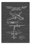 1939 Lockheed Airplane Patent - Vintage Airplane, Airplane Blueprint, Airplane Art, Pilot Gift,  Aircraft Decor, Airplane Poster,