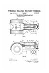 1939 Tractor Patent Print - Wall Decor, Tractor Decor, Tractor Art, Classic Car, Tractor Cab Patent, Equipment Patent, Tractor Blueprint Art Prints mypatentprints 