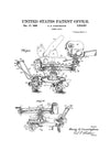 1940 Movie Camera Dolly Patent - Patent Print, Wall Decor, Movie Making Art, Camera Art, Old Camera, Camera Decor, Camera Patent