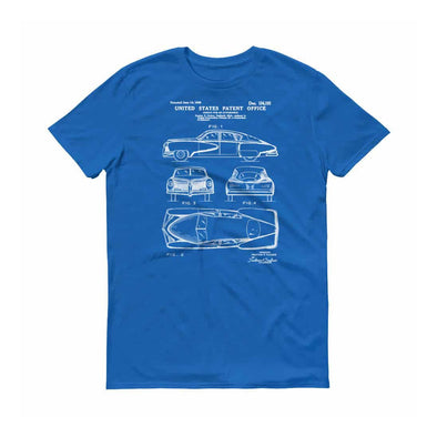 1949 Tucker Automobile Patent T-Shirt - Old Patent T-Shirt, Classic Car Shirt, Antique Car Shirt, Car Gift, Tucker Patent, Tucker 48 Shirt Shirts mypatentprints 3XL Black 