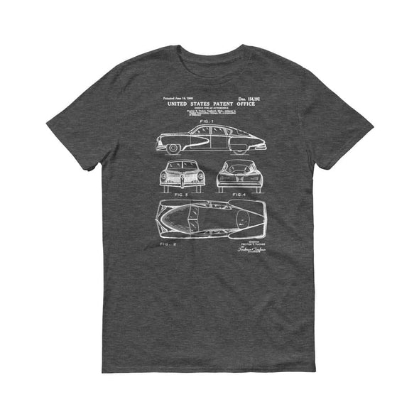 1949 Tucker Automobile Patent T-Shirt - Old Patent T-Shirt, Classic Car Shirt, Antique Car Shirt, Car Gift, Tucker Patent, Tucker 48 Shirt Shirts mypatentprints 