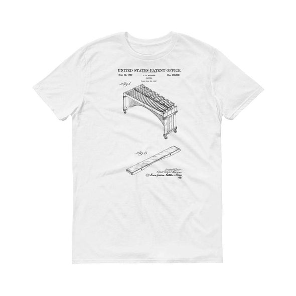 1950 Marimba Patent T-Shirt - Patent Shirt, Musician Shirt, Music Art, Marimba T-Shirt, Musician Gift, Vintage Music T-Shirt, Music T-Shirt Shirts mypatentprints 