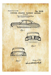 1951 General Motors Automobile Patent - Patent Print, Wall Decor, Automobile Decor, Automobile Art, Classic Car, General Motors Patent Art Prints mypatentprints 10X15 Parchment 