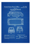 1956 General Motors Van - Patent Print, Wall Decor, Automobile Decor, Automobile Art, Car Patent, Auto Patent, Van Art, GM Van Art Prints mypatentprints 10X15 Parchment 