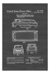 1956 General Motors Van - Patent Print, Wall Decor, Automobile Decor, Automobile Art, Car Patent, Auto Patent, Van Art, GM Van Art Prints mypatentprints 