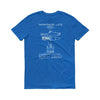1956 Ship Patent T-Shirt - Ship Blueprint T-Shirt, Old Patent, Sailor Gift, Navy Gift, Vintage Nautical, Ship T-Shirt, Ship Drawing T-Shirt Shirts mypatentprints 3XL Black 