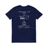 1956 Ship Patent T-Shirt - Ship Blueprint T-Shirt, Old Patent, Sailor Gift, Navy Gift, Vintage Nautical, Ship T-Shirt, Ship Drawing T-Shirt Shirts mypatentprints 