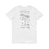 1961 Fender Steel Guitar Patent T Shirt - Musician Shirt, Fender T Shirt, Musician Gift, Steel Guitar T-Shirt, Fender Guitar Patent Shirts mypatentprints 