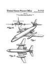 1961 Lockheed Airplane Patent - Vintage Airplane, Airplane Blueprint, Airplane Art, Pilot Gift, Aircraft Decor, Airplane Poster, Jet Art Prints mypatentprints 