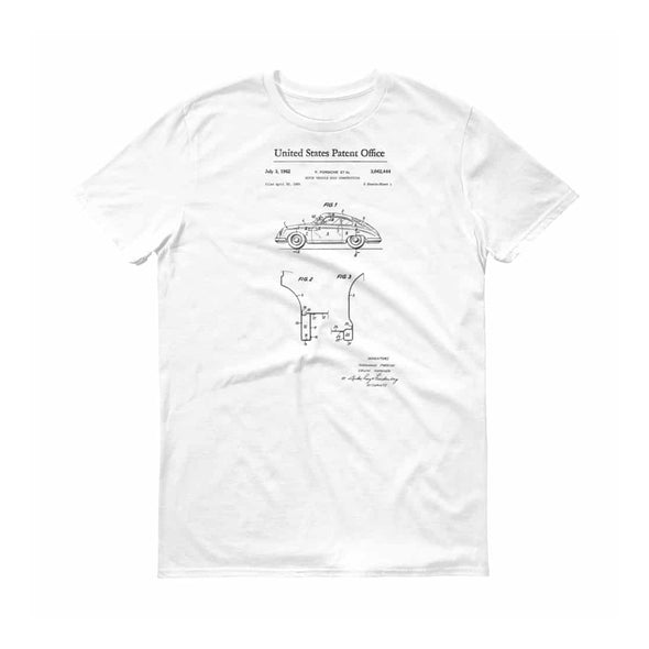 1962 Porsche Patent T-Shirt - Patent Shirt, Porsche Shirt,  Porsche T-Shirt, Car tshirt, Sports Car, Porsche Patent