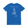 1966 Space Capsule Patent T Shirt - Astronaut T-Shirt, Space T-Shirt, Spacecraft T-Shirt, Rocket T-Shirt, Space Exploration Shirt, Space Shirts mypatentprints 3XL Black 