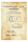 1974 Corvette Patent - Patent Print, Wall Decor, Automobile Decor, Vintage Automobile Art, Classic Car, Vintage Corvette, Vette, Car Patent Art Prints mypatentprints 