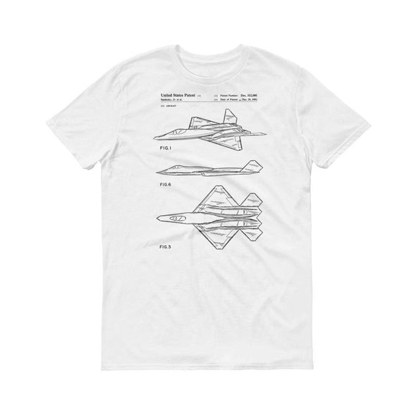 1992 YF-23 Airplane Patent T-Shirt - Pilot Gift, Airplane Shirt, Patent Shirt, Aviation Shirt, Airplane Shirt, Northrop Patent, YF-23 Shirt Shirts mypatentprints 