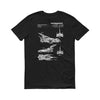 1996 Batmobile Patent T Shirt - Batman T-Shirt, Batmobile Blueprint, Dark Knight Shirt, Batmobile T-Shirt, Patent Shirt, Toy Patent Shirts mypatentprints 3XL Black 