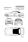 1996 Rolls Royce Patent - Patent Print, Wall Decor, Automobile Decor, Automobile Art, Classic Car,  Arnage, Rolls-Royce Silver Seraph,