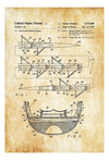 8 Man Rowing Shell Patent Print. Racing Boat Print and Boat Decor. Boat Blueprint, Naval Art, Nautical Decor, Sailboat, Racing Shell Patent. Art Prints mypatentprints 