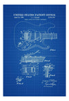 Fender Guitar Pick Up Patent - Patent Print, Wall Decor, Music Poster, Music Art, Musical Instrument Patent, Guitar Patent, Fender Art Prints mypatentprints 