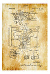 Airplane Patent 1922 - Vintage Airplane, Airplane Blueprint, Airplane Art, Pilot Gift,  Aircraft Decor, Airplane Poster, Biplane Patent