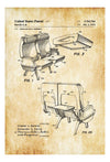 Airplane Seat Patent - Vintage Aviation Art, Airplane Art, Pilot Gift,  Aircraft Decor, Airplane Patent, Aviation Patent