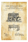 Animal Trap Patent 1877 - Patent Print, Barn Art, Farm Art, Cage Traps,Farmhouse Decor, Wildlife Decor, Trapping Patent, Live Traps Patent Art Prints mypatentprints 5X7 Blueprint 