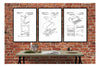 Apple Computer Patent Collection of 3 Patent Prints - Computer Wall Decor, Vintage Computer Posters, Apple Patent, Steve Jobs Patent Art Prints mypatentprints 