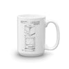 Apple Macintosh Computer Patent Mug - Vintage Computer, Geek Gift, Macintosh Mug, Apple Patent, Old Patent Mug, Steve Jobs Patent, Apple Mug Mug mypatentprints 