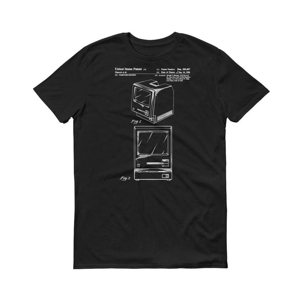 Apple Macintosh Computer Patent T-Shirt - Patent Shirt, Old Patent t-shirt, Vintage Computer, Geek Gift, Computer T-Shirt, Apple Patent Shirts mypatentprints 