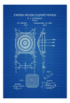 Archery Target Patent Print 1880 - Wall Decor, Archery Patent, Hunting Decor, Archery Poster, Hunter Gift, Cabin Decor, Bow and Arrow Art Prints mypatentprints 