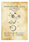 Armored Vehicle Gunner Cupola Patent Print 1961 - Tank Gunner, Military Decor, Army Decor, Army Gift, Military Gift, Gunner Turret Blueprint Art Prints mypatentprints 