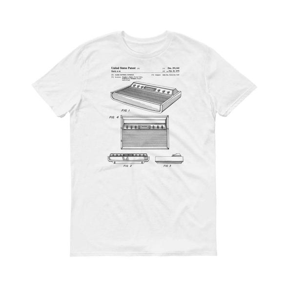 Atari 2600 Patent T Shirt 1979 - Patent Shirt, Video Game Patent, Gamer Gift, Gamer Shirt, Atari Patent Shirt, Atari Shirt, Gaming Patent Shirts mypatentprints 