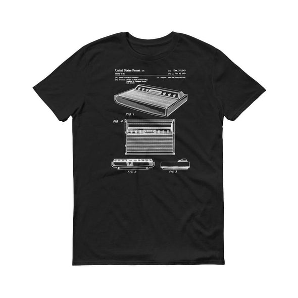 Atari 2600 Patent T Shirt 1979 - Patent Shirt, Video Game Patent, Gamer Gift, Gamer Shirt, Atari Patent Shirt, Atari Shirt, Gaming Patent Shirts mypatentprints 