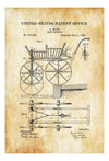 Baby Carriage Patent - Baby Room Decor, Patent Print, Vintage Stroller, Baby Shower Gift, Baby Carriage, Pram Patent 1896 Baby Carriage Art Prints mypatentprints 10X15 Parchment 