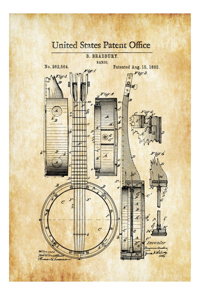Music Patent Prints – mypatentprints